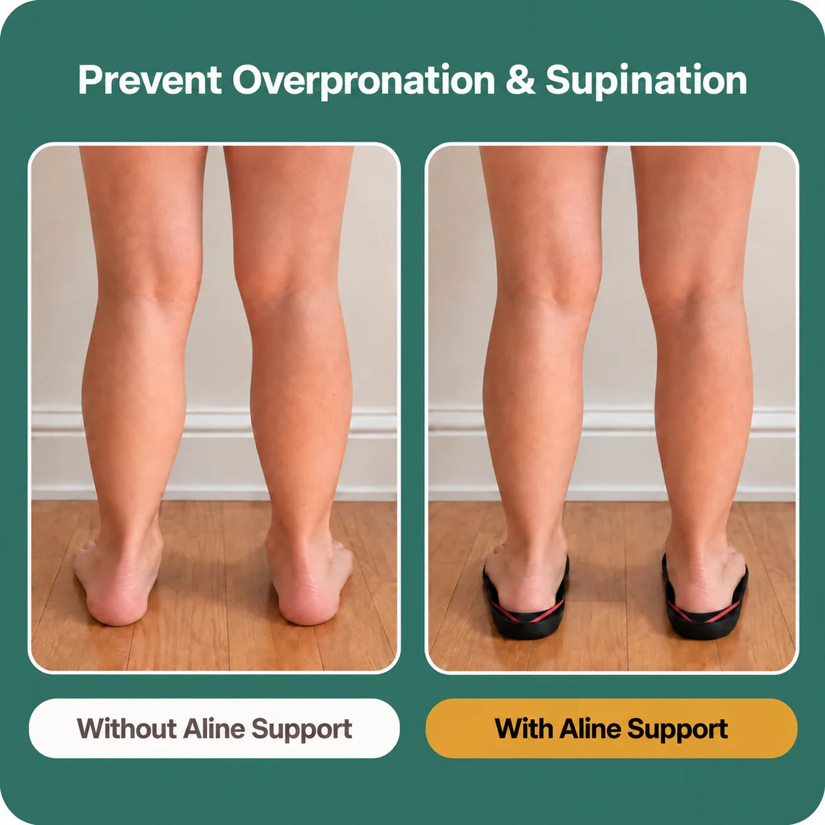 Pro Arch Support Insoles (Short form)